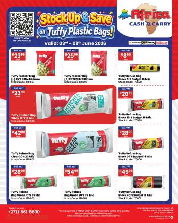 Africa Cash & Carry catalogue  - 03/06/2026 - 09/06/2026.
