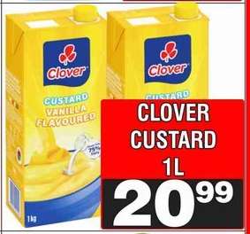 CLOVER CUSTARD 1L