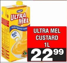 Ultra Mel Custard 1L