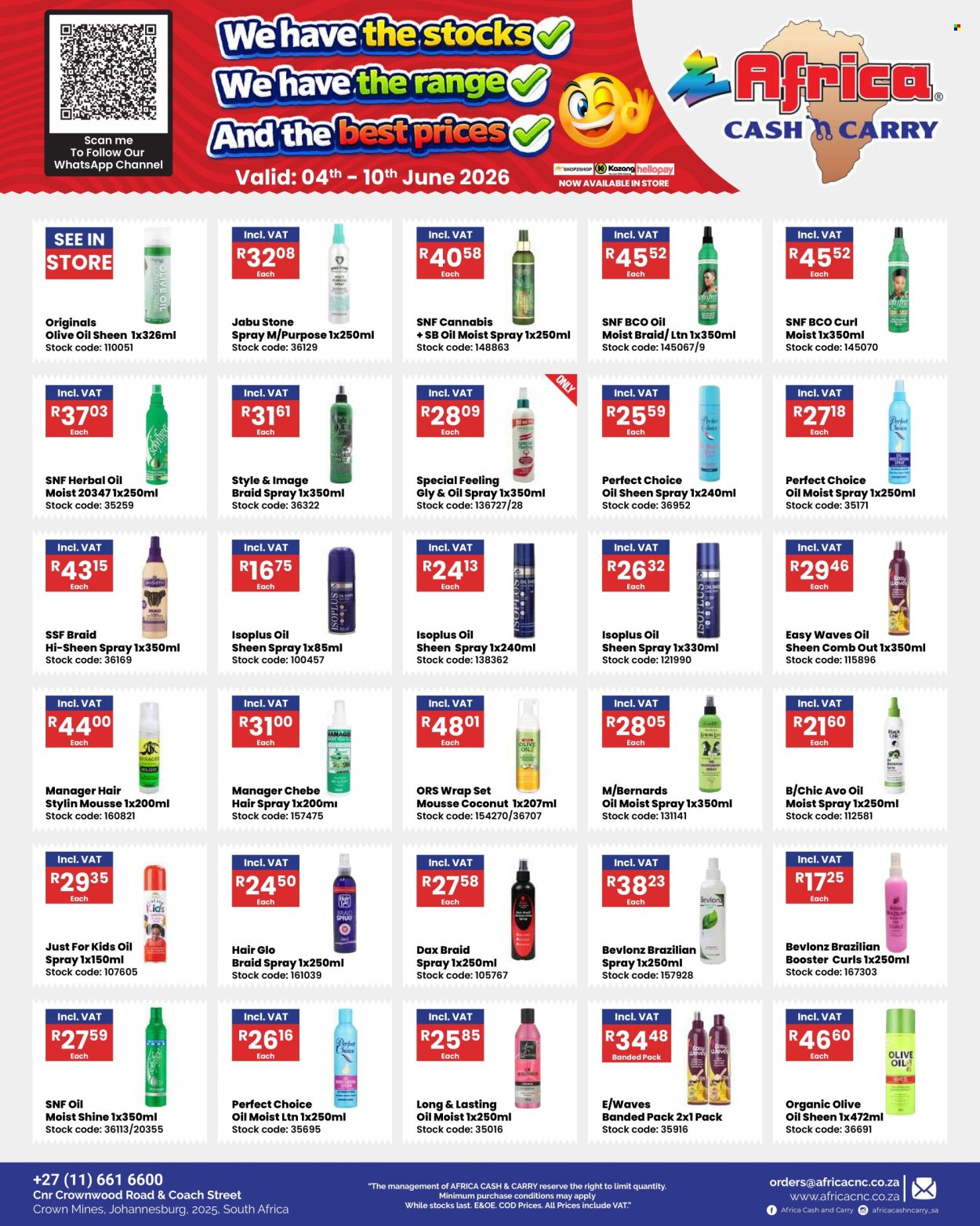 Africa Cash & Carry specials - 04/06/2026 - 10/06/2026. Page 1