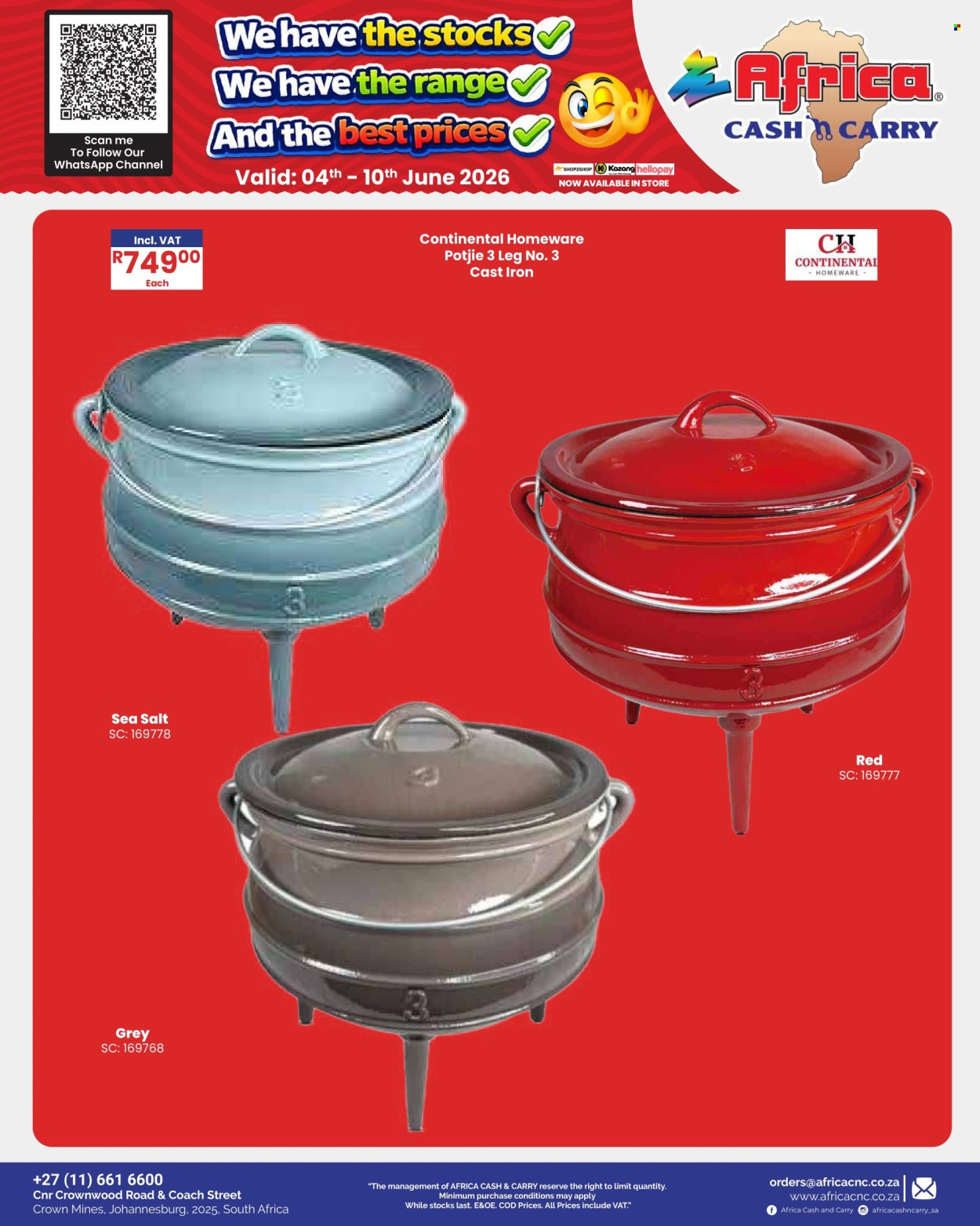 Africa Cash & Carry specials - 04/06/2026 - 10/06/2026. Page 41