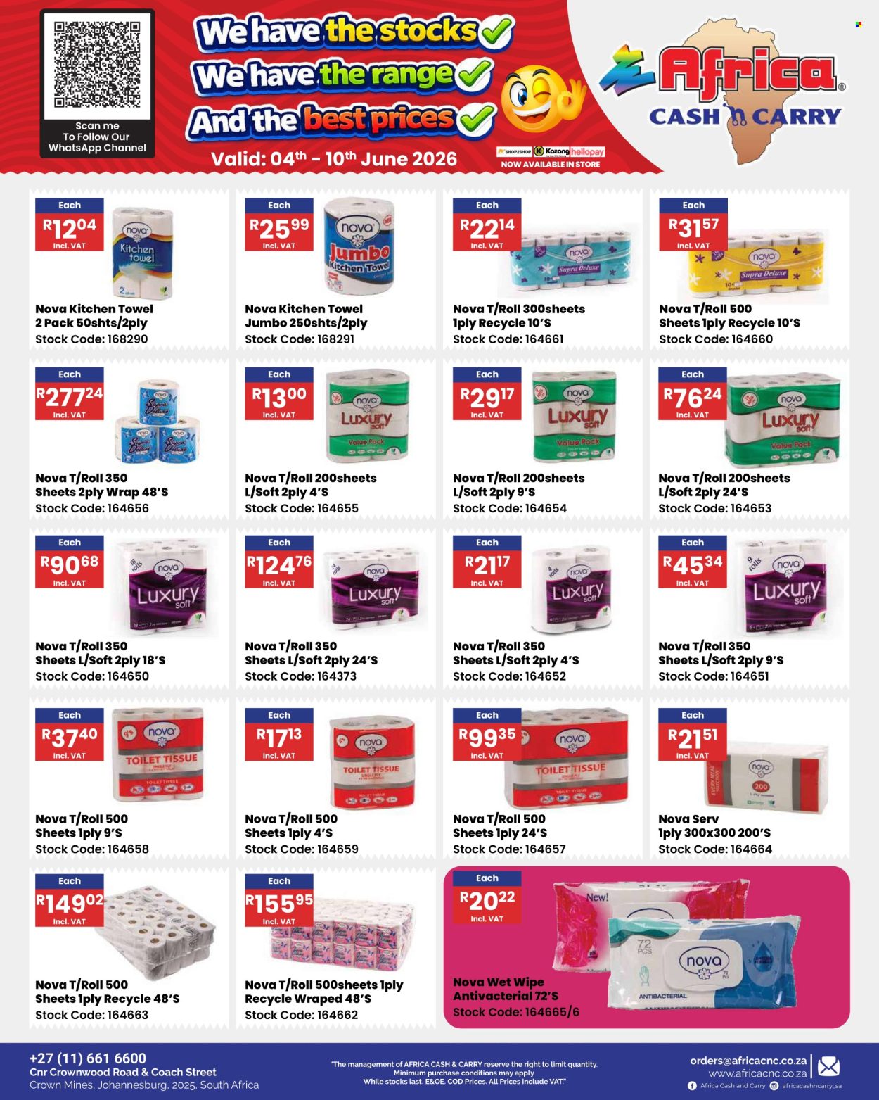 Africa Cash & Carry specials - 04/06/2026 - 10/06/2026. Page 56