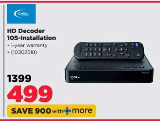 HD Decoder 10S-Installation