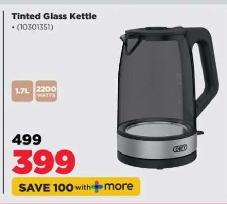 Tinted Glass Kettle