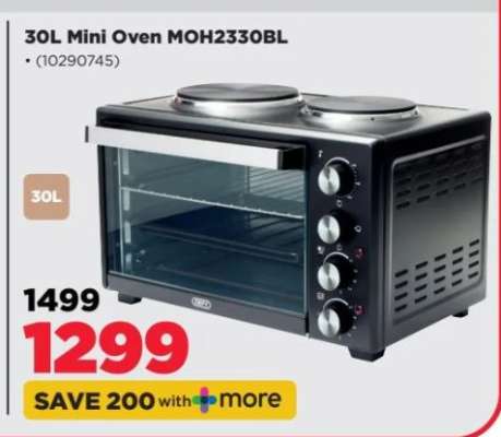 30L Mini Oven MOH2330BL