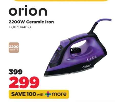 orion 2200W Ceramic Iron