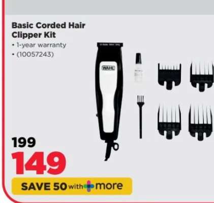 Basic Corded Hair Clipper Kit
