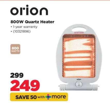 orion 800W Quartz Heater