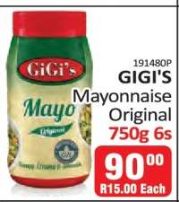 GIGI'S Mayonnaise Original