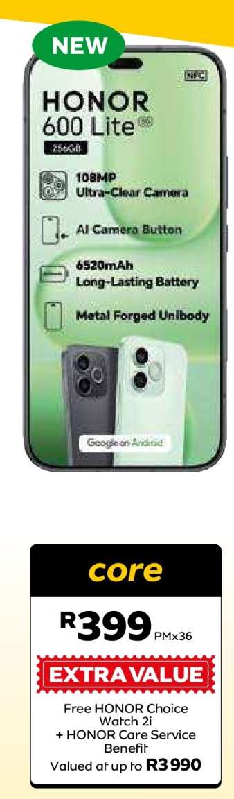HONOR 600 Lite