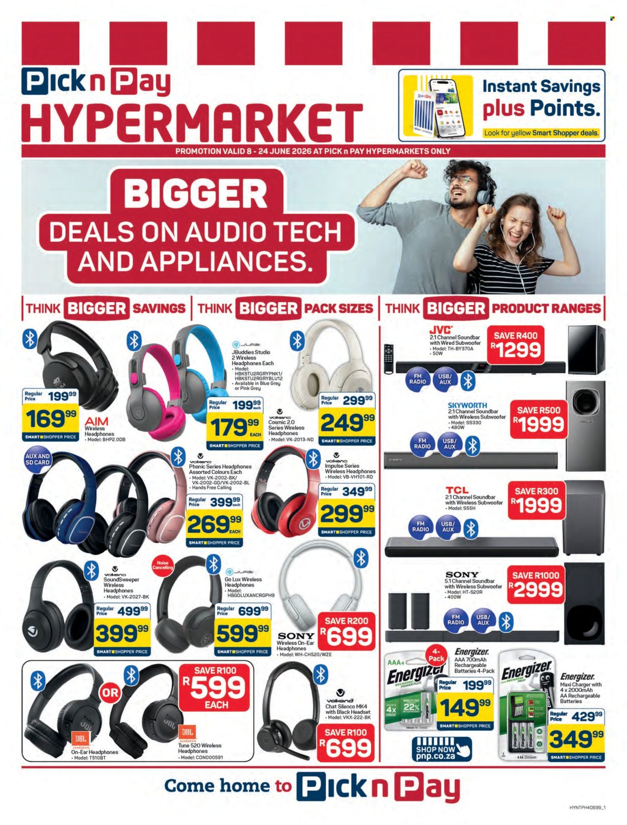 Pick n Pay Hypermarket specials - 08/06/2026 - 24/06/2026. Page 1