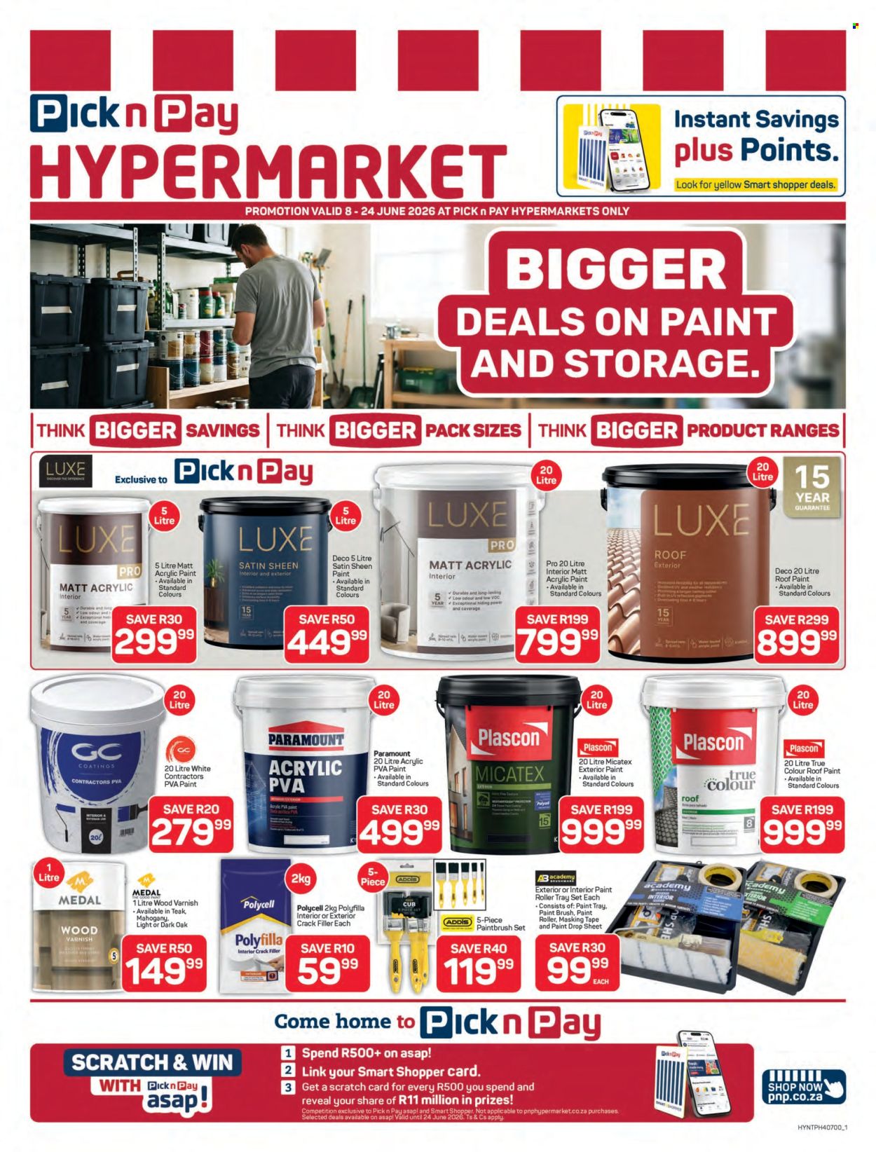 Pick n Pay Hypermarket specials - 08/06/2026 - 24/06/2026. Page 1