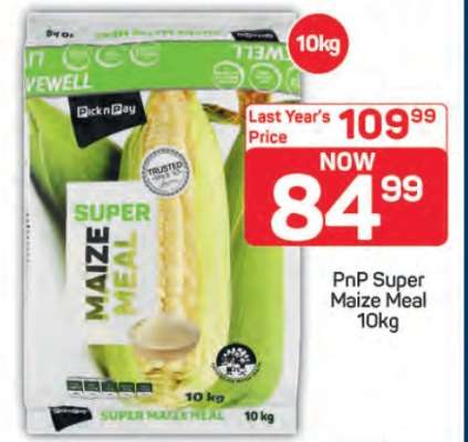 PnP Super Maize Meal 10kg