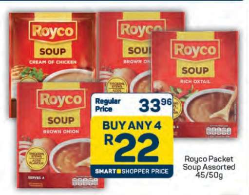 Royco Packet Soup Assorted 45/50g