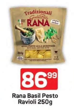 Rana Basil Pesto Ravioli 250g