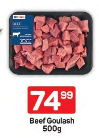 Beef Goulash 500g
