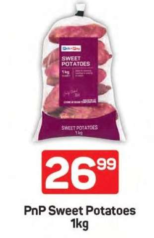 PnP Sweet Potatoes 1kg