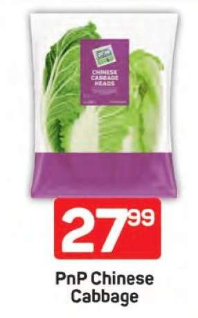 PnP Chinese Cabbage