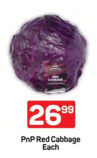 PnP Red Cabbage Each