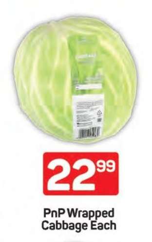 PnP Wrapped Cabbage Each