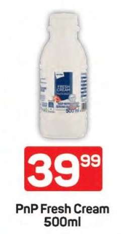 PnP Fresh Cream 500ml