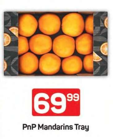 PnP Mandarins Tray