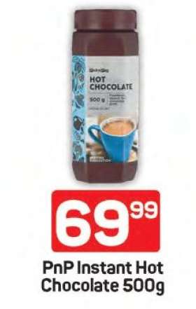 PnP Instant Hot Chocolate 500g