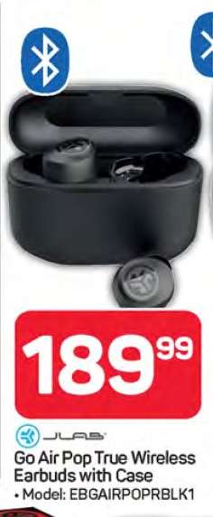 Go Air Pop True Wireless Earbuds with Case