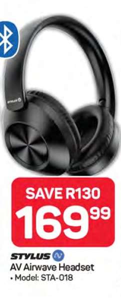 Stylus AV Airwave Headset