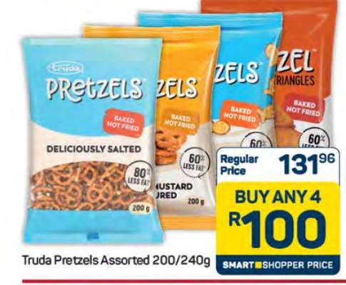 Truda Pretzels Assorted 200/240g