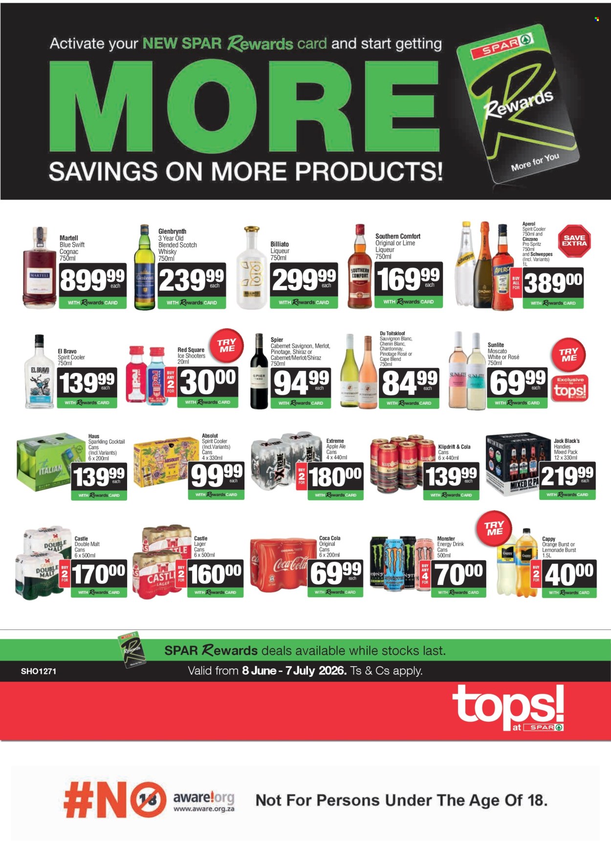 TOPS at SPAR specials - 08/06/2026 - 07/07/2026. Page 1