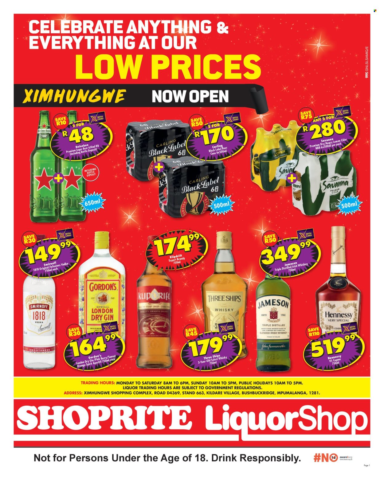 Shoprite specials - 08/06/2026 - 21/06/2026. Page 1