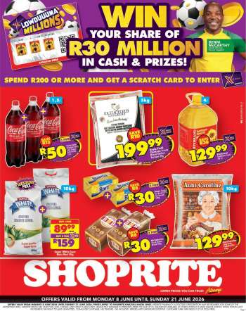 Shoprite catalogue  - 08/06/2026 - 21/06/2026.