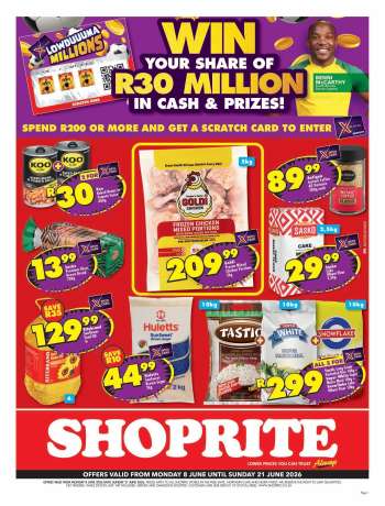 Shoprite catalogue  - 08/06/2026 - 21/06/2026.