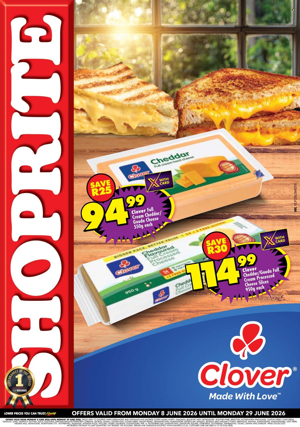 Shoprite specials - 08/06/2026 - 29/06/2026. Page 1