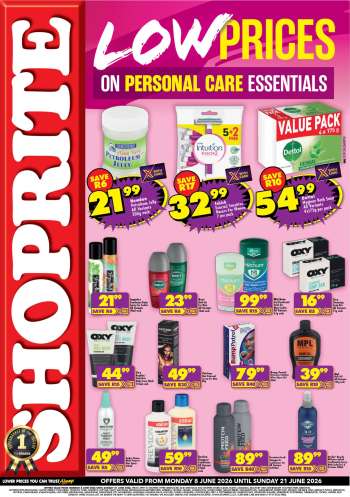 Shoprite catalogue  - 08/06/2026 - 21/06/2026.