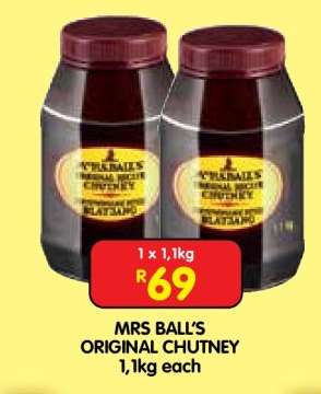 MRS. BALL'S ORIGINAL CHUTNEY