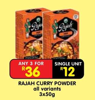 Rajah Curry Powder