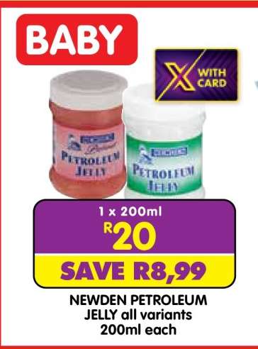 NEWDEN PETROLEUM JELLY all variants 200ml each