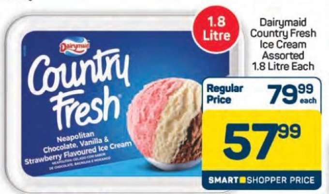 Dairymaid Country Fresh Ice Cream