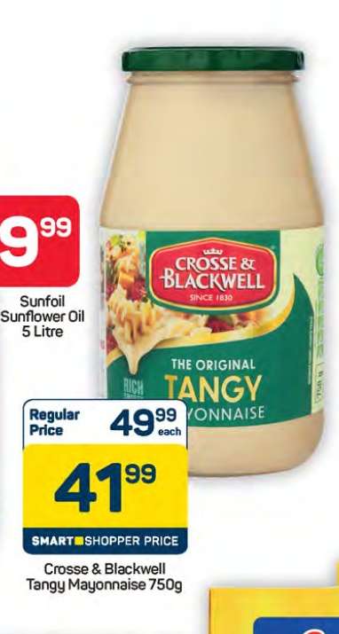 Crosse & Blackwell Tangy Mayonnaise-750g