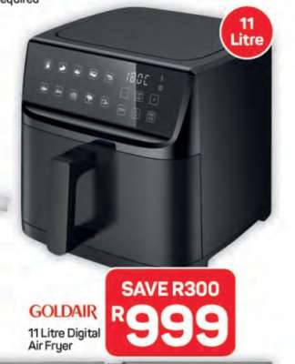 Goldair 11 Litre Digital Air Fryer