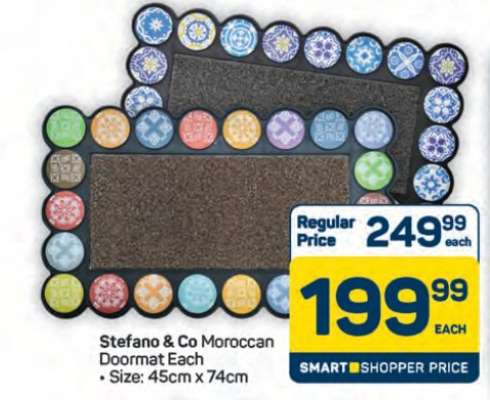 Stefano & Co Moroccan Doormat