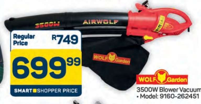 WOLF Garden 3500W Blower Vacuum