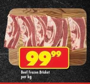 Beef Frozen Brisket