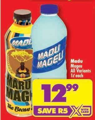 Madu Mageu All Variants