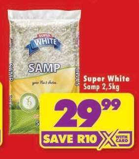 Super White Samp 2,5kg