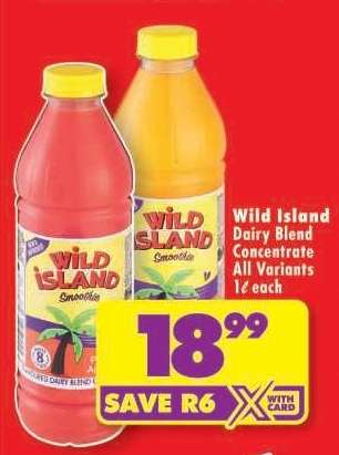 WILD ISLAND DAIRY BLEND CONCENTRATE