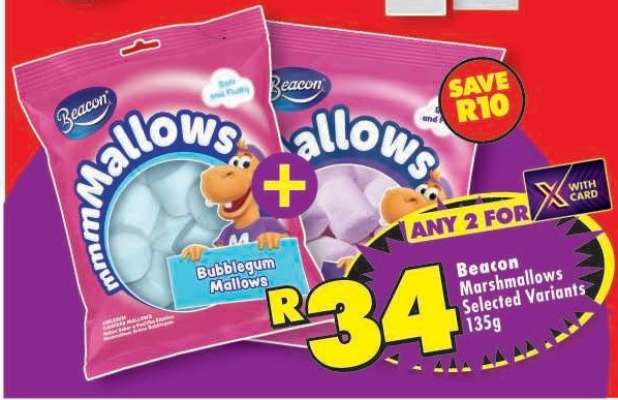 Beacon Marshmallows Selected Variants 135g