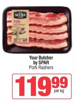 Your Butcher by SPAR Pork Rashers